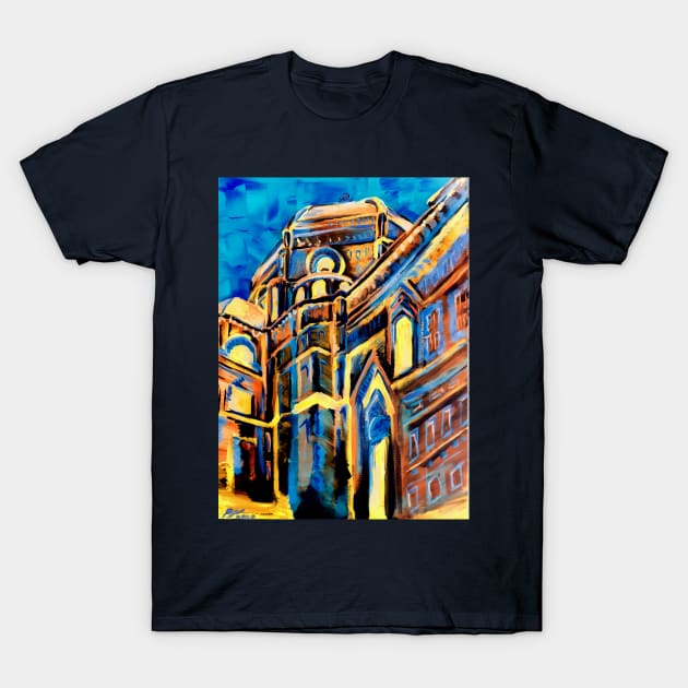 Inverted Duomo, because Colors. T-Shirt by Dbaudrillier